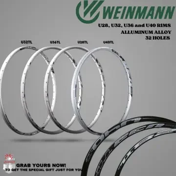 Weinmann orders u28 wheelset