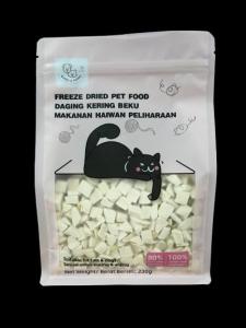 Ready Stock Freeze Dried Chicken Cubes Chicken Breasts Pet Snack Cat Snack Dog Snack Booster Kucing 230gm