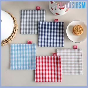 【Enthusiasm】🌟🌟【Hot Sale】🎈 1 5pcs Fabric Coaster Tea Towels Double Cloth Placemat Pure Cotton Insulation Pad Mug Pad Kitchen Table Decor