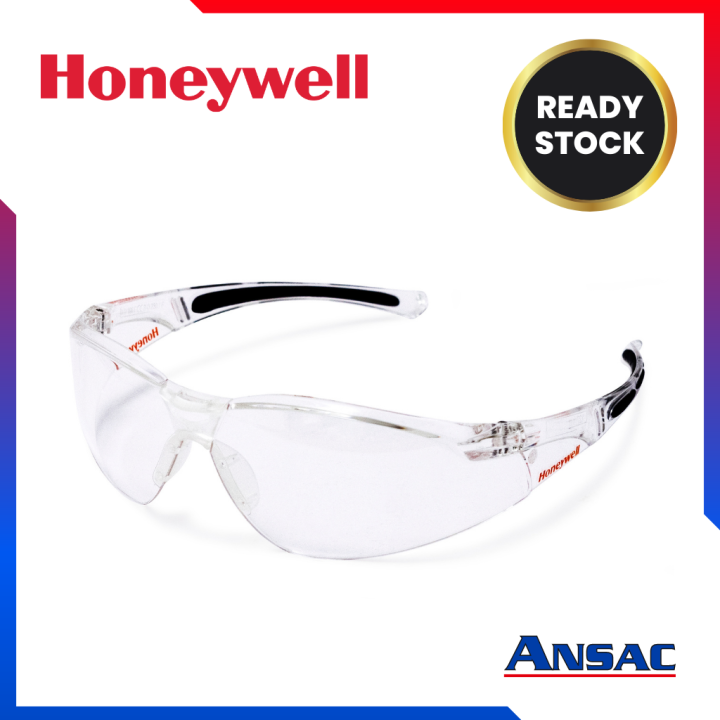 Honeywell A800 Clear Frame Safety Glasses-Comfort/Anti-Fog/Light