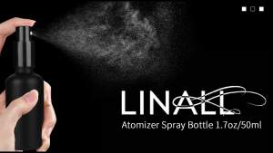 LINALL Cocktail Vermouth Spritzer - 1.7OZ / 50ml Martini Spray Bottle for Cocktails Portable Perfume Refillable Sprayer 2 Pack