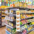 10pcs Clip Strip Display Makanan 62cm Strip Klip Produk Supermarket Snack Hanging Strip. 