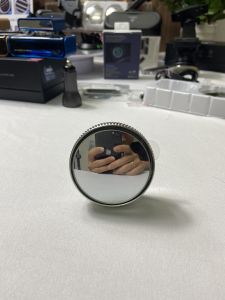 Gương Cầu Lồi TRUNGCAR Gắn Trên Gương Chiếu Hậu Gương Xe Ô Tô Xóa Điểm Mù Nhìn Góc Rộng Xoay 360 Tráng Bạc GLC01