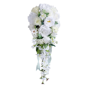 Elegant Water Drop Bridal Bouquets Rural Wedding Flowers Anniversary Bouquets for Wedding and Anniversary Celebrations