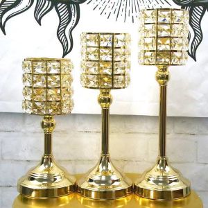 603ACC-Tempat Lilin Kristal / Crystal Candle Holders Centerpieces Decor