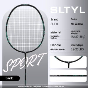 1PCS Badminton Racket Set Carbon Fiber Badminton Racket4U 25LBS Badminton Racquets Outdoor Badminton Gear Family Beginner Badminton Rackets Set of 2