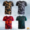 MEN JERSEY T-SHIRT ARMY HAWAII PRINTED SHORT SLEEVES (BAJU JERSI CORAK ASKAR HAWAII LENGAN PENDEK) MTP. 