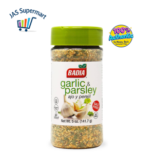 Badia Garlic & Parsley 141.7g – Premium Seasoning for Cooking Grilling & Flavor Boost