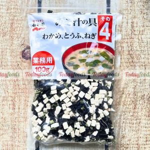 Rong Biển Đậu Hũ Khô Nhật Bản {Nagatanien} 100G - Rong Biển nấu canh / súp miso tiện lợi