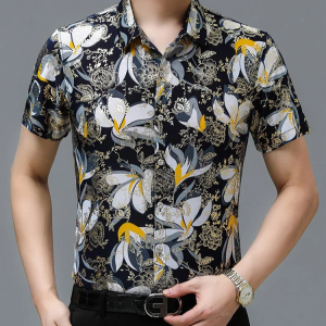 Shirt No Ironing Summer Tops Youthful and Handsome Comfort Various Occasions Lightweight Fabric