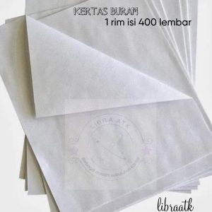 KERTAS BURAM / KERTAS CORETAN A4 1 RIM 400 LEMBAR