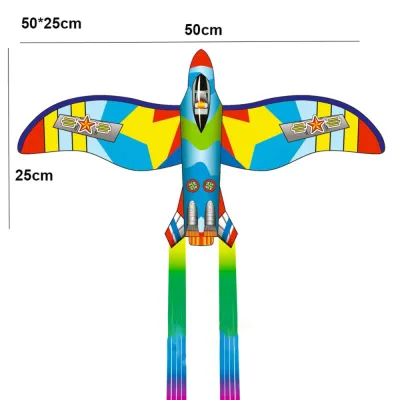 PDWATCHES Cartoon Plastic Eagle Kite DIY Toy 50cm Large Eagle Kites High Quality Children Gift Flying Bird Kites Garden Outdoor Sports