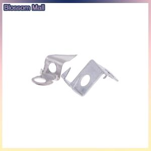 [Blossom] 100 PCS 3D Channel Letter Hanging Ear Stainless Steel Metal Sign Installation Fixing Spare Part Advertising Hardware