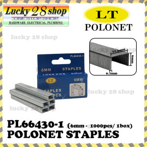 PL66430-POLONET STAPLES ( 1000PCS./1 BOX) sizes: 6mm8mm10mm