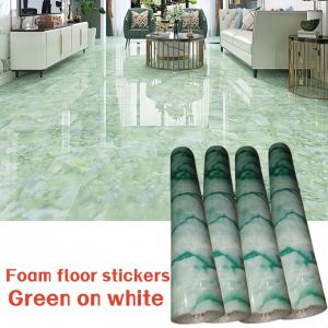 1.2m*3m Full roll Self-adhesive Marble vinyl flooring tile sticker PVC Waterproof Wear- Self-Adhesive Vinyl Tiles PVC Floor Stickers Flooring Waterproof Anti-Fouling Vinyl Flooring Room Marble Sticker Wear-resistant stain-proof vinyl flooring room