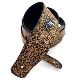 MIIQNUS Widen Music Hobby Guitar Belt Snake Skin Guitar Parts Soft Belt Embossed Electric Guitar Strap Leather Guitar Strap Acoustic Guitar Strap