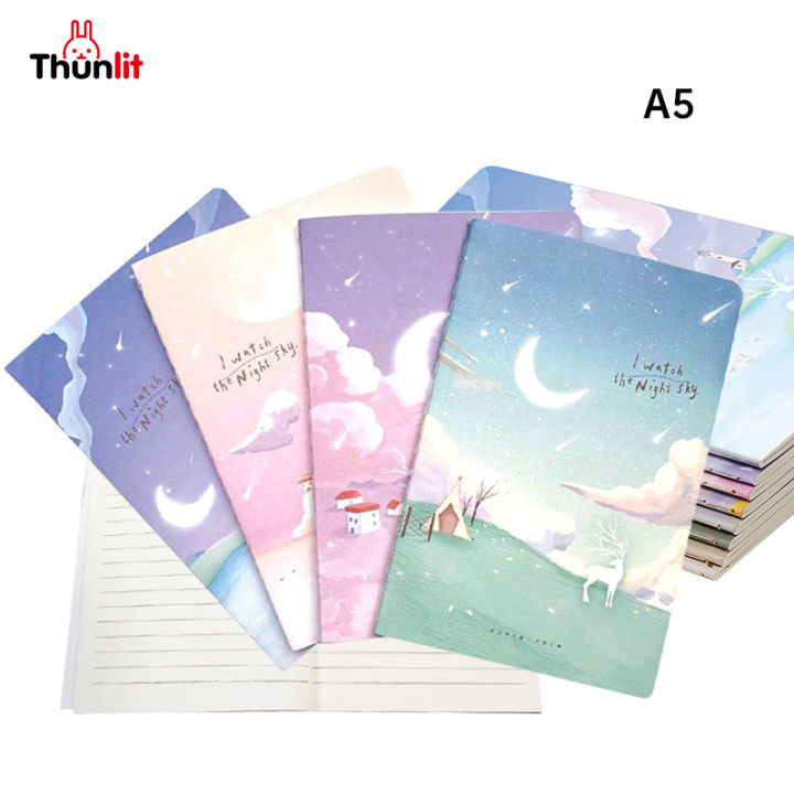 Thunlit Classmate Practical Notebook A5 80page College Students Car