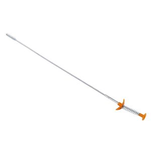【Hot Sale】60/85cm Spring Tube Flexible Sink Sewage Extractor Claw Pick Up Pipeline Dredge Tool Bendable Sewer Unclogging Tool Debris Garbage Clamp Hair Grabber Kitchen Cleaning Gadgets