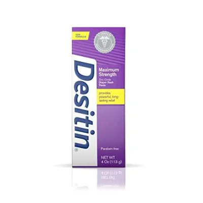 DESITIN Maximum Strength Zinc Oxide Diaper Rash Paste 4 oz / 113 g
