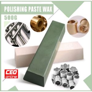 CEO Polishing Paste Wax Compound 500g Batu PolishAbrasive PASTE Metal Stainless Steel Platinum Wood (Grade AA)