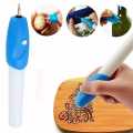 PERMANEN !! Pensil ukir piring dan sendok Alat ukir nama di piring dan sendok Alat ukir piring dan gelas permanen Alat ukir piring dan gelas permanen listrik Alat ukir kayu mesin listrik full set Engraver It Pen Asli 100% Original Product. 