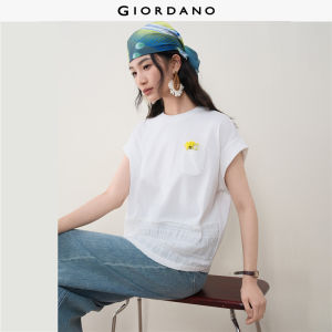 Giordano Women Women Stitched T-Shirt Free Shipping 18326813