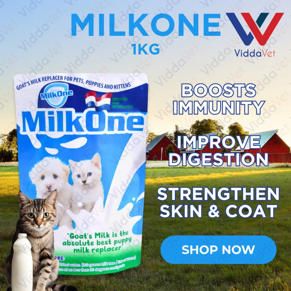 MILK ONE kg Imported Goats Milk Replacer for pets puppies puppy