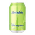 Drink Almighty Sparkling Water - Pear (330 ML x 6 pack). 