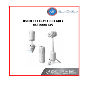 JISULIFE ULTRA1-LIGHT GREY OUTDOOR FAN