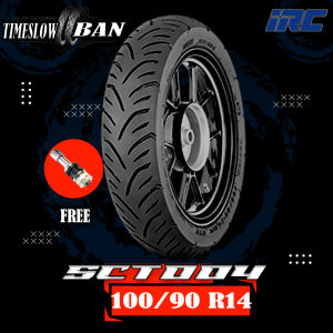 Ban Belakang Motor YAMAHA LEXI // IRC SCT-004 100/90 Ring 14 Tubeless