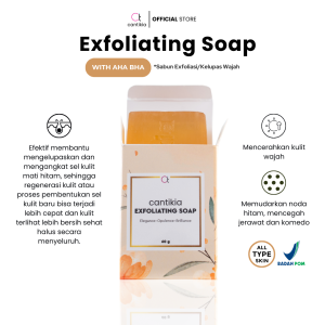 Cantikia Exfoliating Soap Resmi BPOM