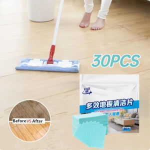 30PCS Floor Cleaner Tablets Cleaning Descaling Brightening Fragrant Easy To Mop The Floor with Multiple Effects