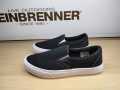 Bata North Star Sepatu Casual Pria Slip On Pria Terbaru Bahan Canvas Awet Warna Biru dan Hitam. 