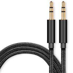 Gold Plateds 3.5mm to 3.5mm TRS/TRRS 3/4Pole AUXs Cable for Mobile Phone Headphone Car Sound Connectors