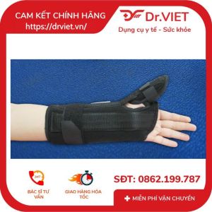 Nẹp cẳng tay ôm ngón cái GIAHU-028.Cố định xương khớp của ngón tay cái cổ tay. Nẹp hợp kim nhôm vải không dệt vải có lỗ thoáng khí.