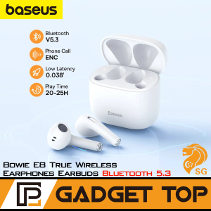 Baseus E8 True Wireless Bluetooth Earphones With Low Latency Gaming Esports Sound Effects Call Noise Reduction