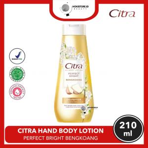 Citra UV Body Lotion Bengkoang & Pearl 210ML  -BIO PEPTIDE Mencerahkan Kulit