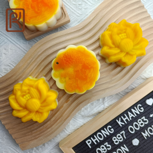 Khuôn nhựa PP Phong Khang làm rau câu hình cá chép và hoa sen