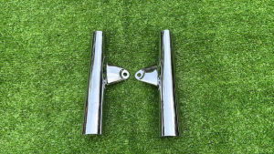 Cặp tay thỏ phuộc trước xe 67 inox xi ken