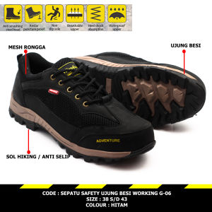 Sepatu Hiking Pria G-06 Sepatu kerja lapangan casual