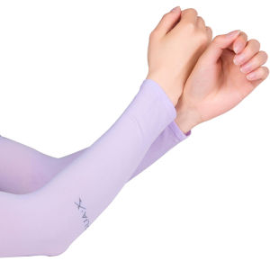 [Ready Stock] Handsock Sarung Tangan Lets Slim Aqua Cooling Seamless Hand Sock Ice Silk UV Protective Arm Sleeves Riding Ice Silk 冰袖