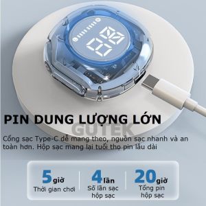 Tai Nghe Bluetooth Ultrapods PRO MAX Pin Khỏe Bass Mạnh Mẽ Âm Thanh Cực Hay Có Mic Đàm Thoại Bluetooth 5.3 - GIÁ TỐT