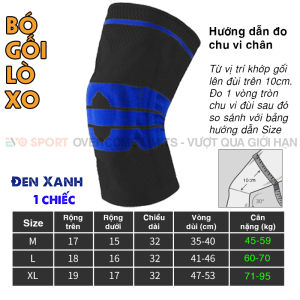 Bó Gối Lò Xo Trợ Lực Thiết kế Silicon Bảo vệ khớp Gối mẫu mới 2024 Chống Trượt Băng gối Dệt Kim 3D Thoáng Khí