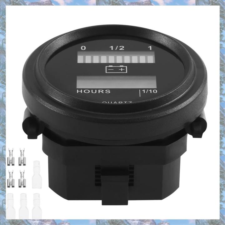 12V/24V/36V/48V/72V LED Digital Battery Status Charge Indicator with ...