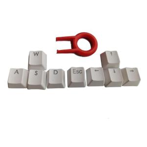 Keyboard Replacement for Key Caps Fit for Cherry MX Switches Backlit Keycaps with Keycap Puller WASD/ESC/Direction Keyca