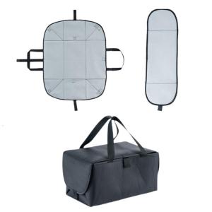 Xách tay có thể gập lại chịu nhiệt Miếng lót bàn ủi hấp sắt tổ chức cho quần áo du lịch nhà sử dụng với nonslip bề mặt