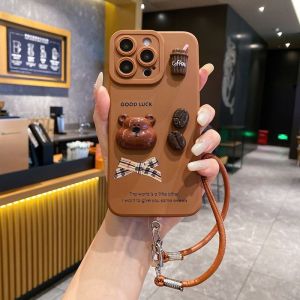 for Honor 90 200 Lite X9C Smart X7C 70 X5B X6B X9b X9A X7B X8b X8A X7a 300 Pro M&Ms Little Bear Phone Case