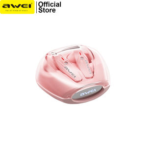 Awei T25 TWS Gaming Earbuds Earphone with Charging Case Bluetooth V5.3 Long Life Battery HiFi & Stereo