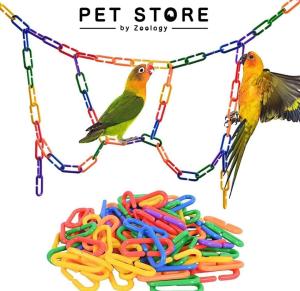 Plastic Chain Link for Pets (Sugar glider) (Birds)