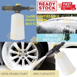 [READY STOCK] 750ML ADJUSTABLE SNOW FOAM SOAP BOTTLE BOSCH HIGH PRESSURE WASHER WATERJET SABUN BOTOL WATER JET AQUATAK 100 AQUATAK 110 AQUATAK 120 AQUATAK 125 AQUATAK 130 AQT100 AQT110 AQT120 AQT3310 AQT3311 AQT33-10 33-11 35-12 37-13 42-13 45-14X